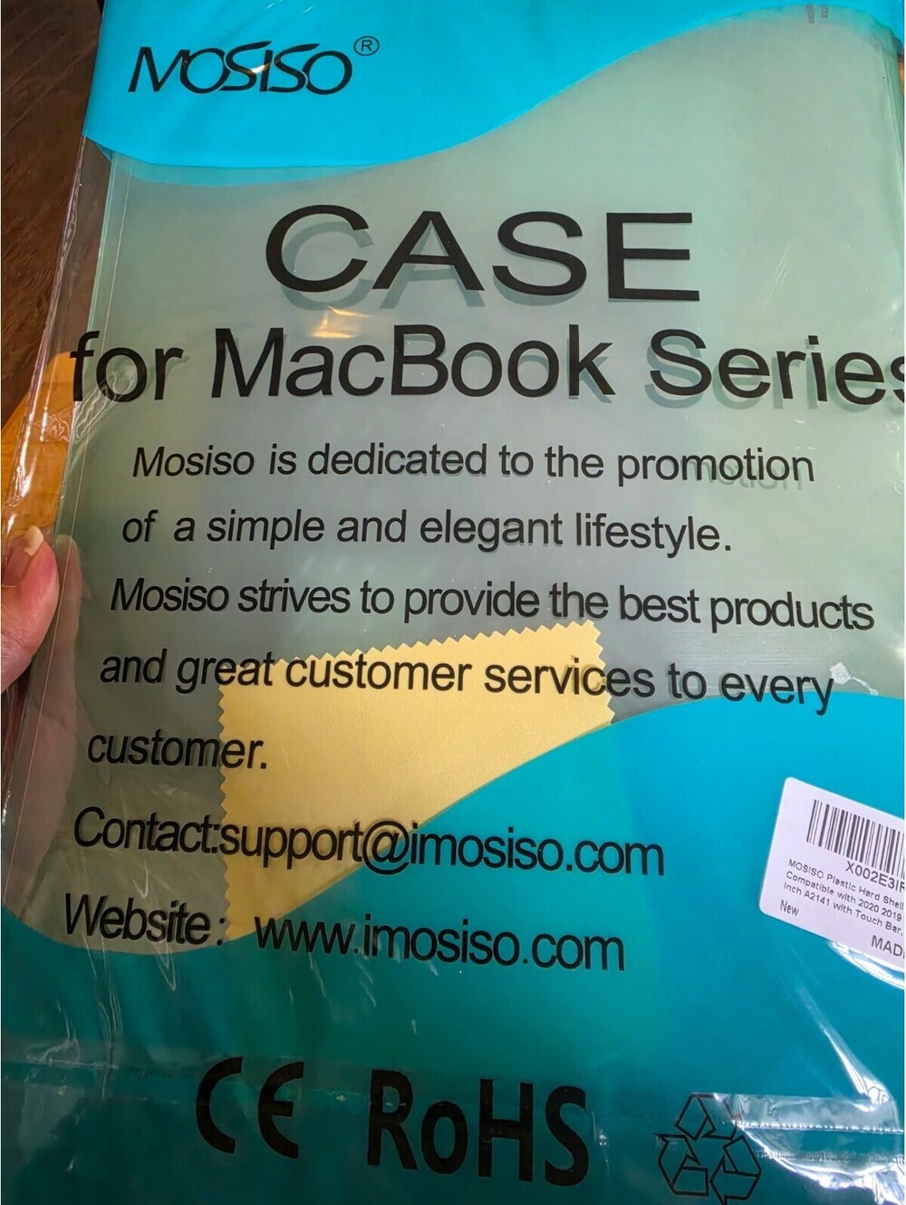 MacBook Pro 16 Inch Protective Plastic Hard Shell Case